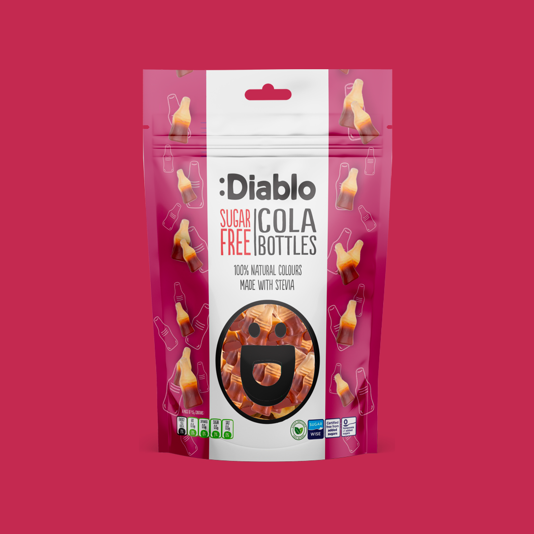 Bonbons cola (75g) sans sucre