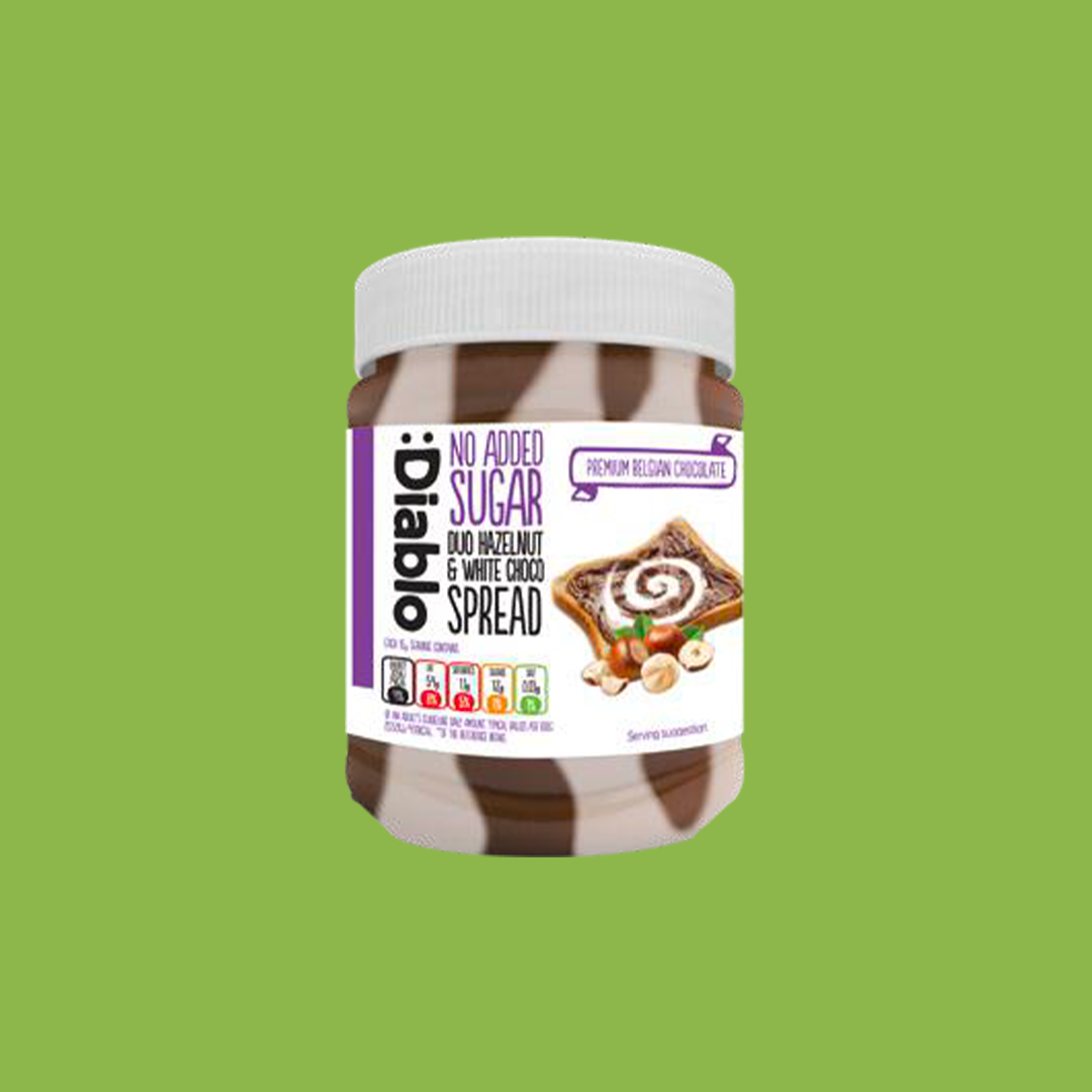 Pâte à tartiner duo noisette (350g) sans sucre ajouté