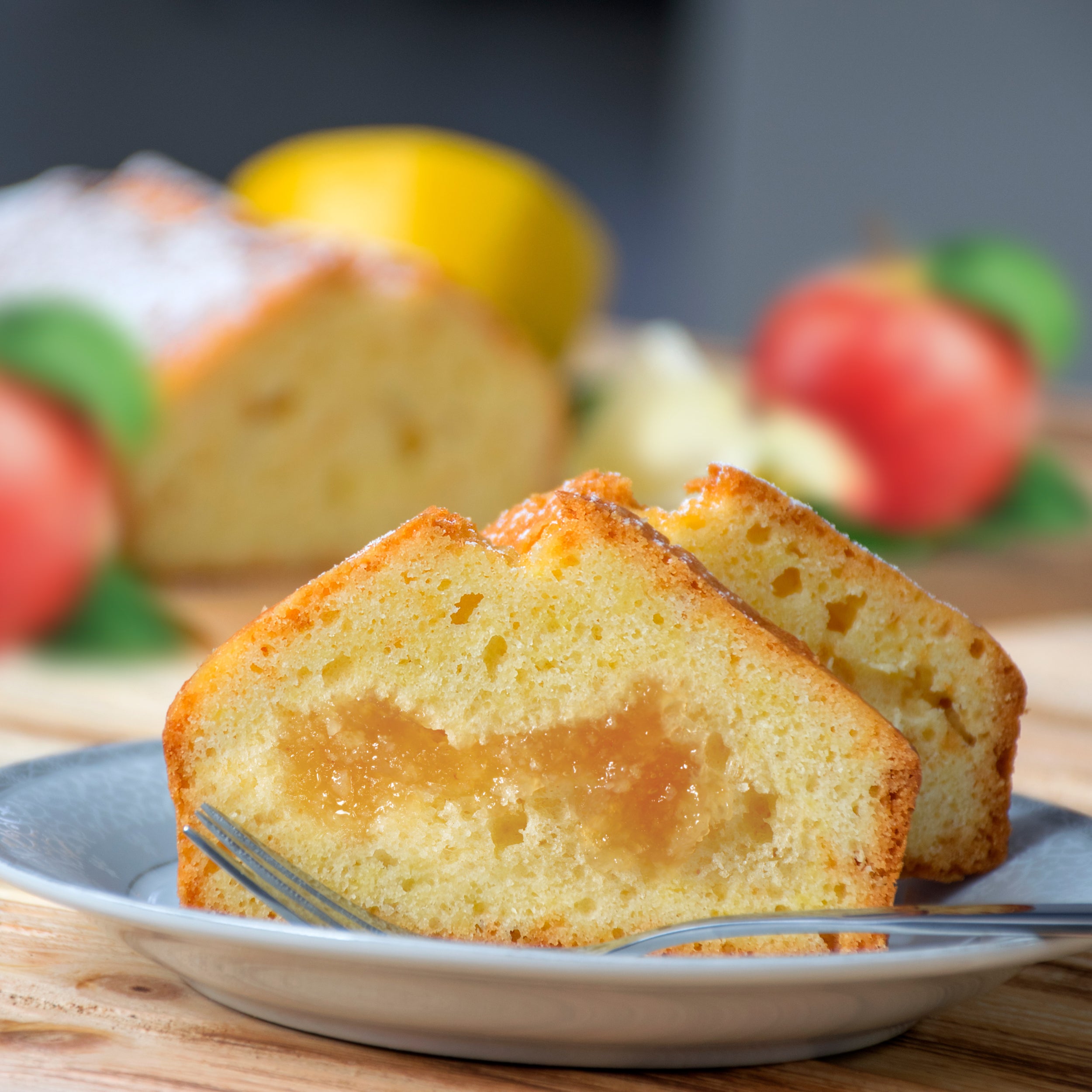 Cake à la pomme (450g) sans sucre